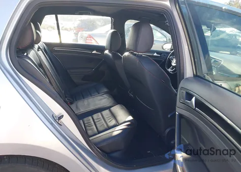 2015 Volkswagen Golf Gti 2.0T Se 4-Door from USA, damaged, VIN 3VW4T7AUXFM014543